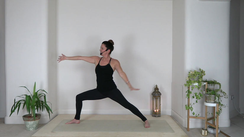 21 Days of Yoga (7) Warrior Flow.